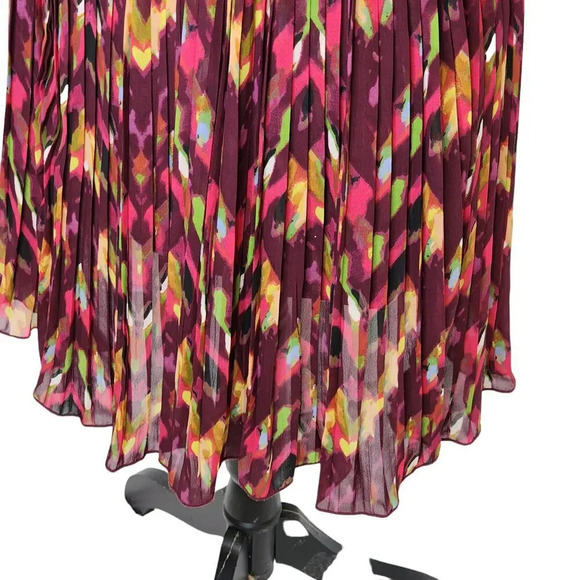 Jessica Simpson Womens Hemingway Chiffon Blouson Knee Length Dress Size Small - Picture 15 of 16